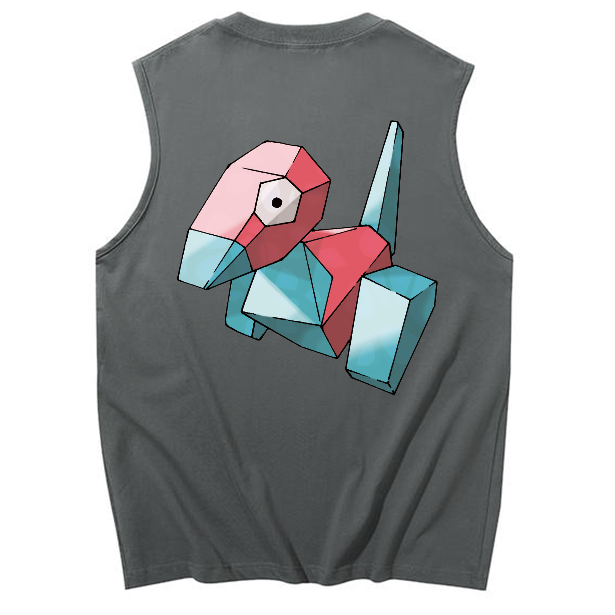 （画像用） ポケットモンスター Pokémon コットン100％タンクトップ（背面プリント）